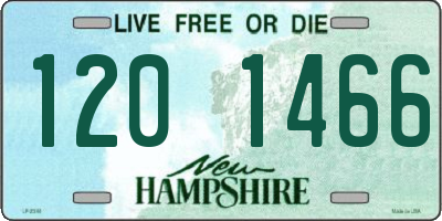 NH license plate 1201466