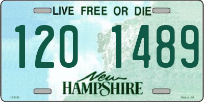 NH license plate 1201489