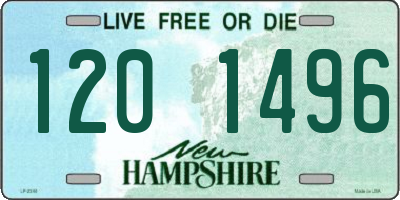 NH license plate 1201496