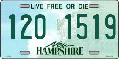 NH license plate 1201519