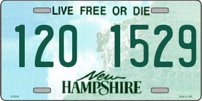 NH license plate 1201529