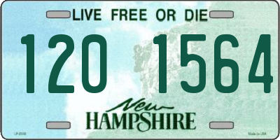 NH license plate 1201564