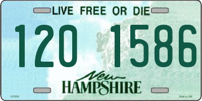 NH license plate 1201586
