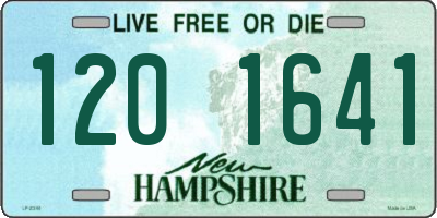 NH license plate 1201641