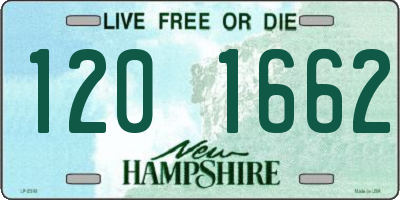 NH license plate 1201662