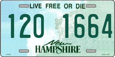 NH license plate 1201664