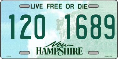 NH license plate 1201689