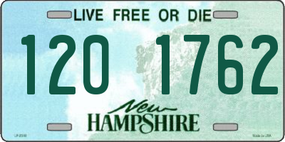 NH license plate 1201762