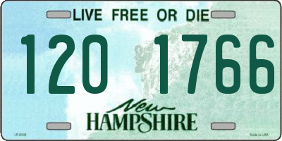NH license plate 1201766
