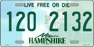 NH license plate 1202132