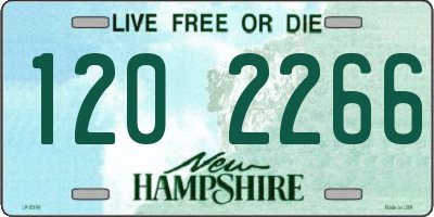 NH license plate 1202266