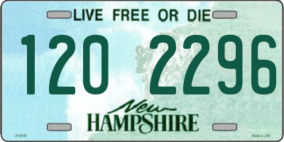 NH license plate 1202296