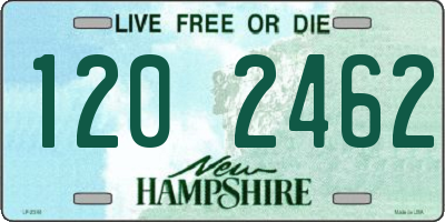 NH license plate 1202462