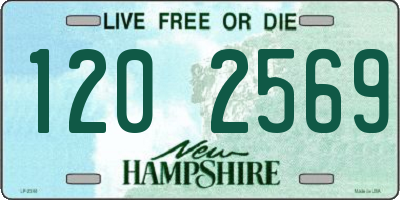 NH license plate 1202569
