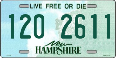 NH license plate 1202611