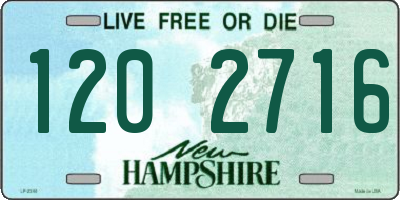 NH license plate 1202716