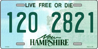 NH license plate 1202821