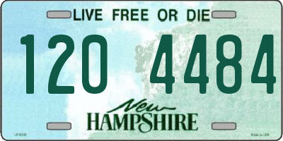 NH license plate 1204484