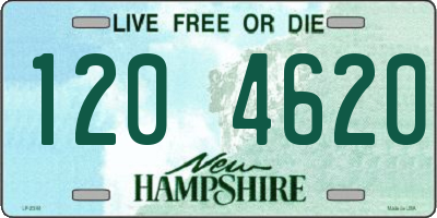 NH license plate 1204620