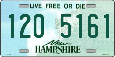 NH license plate 1205161