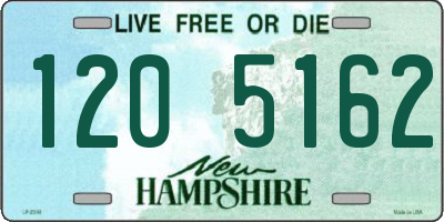 NH license plate 1205162