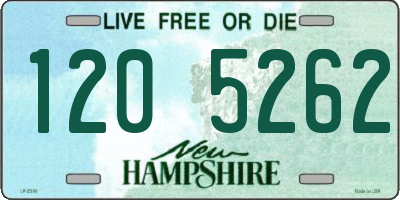 NH license plate 1205262