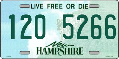 NH license plate 1205266