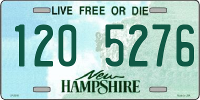 NH license plate 1205276