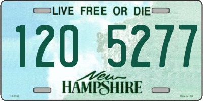 NH license plate 1205277