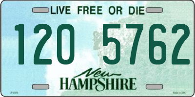 NH license plate 1205762
