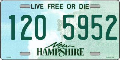 NH license plate 1205952