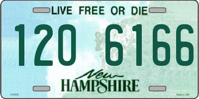 NH license plate 1206166