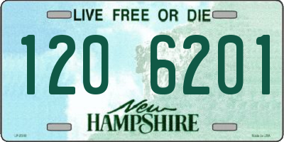 NH license plate 1206201