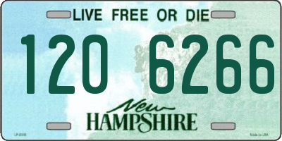 NH license plate 1206266
