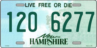 NH license plate 1206277