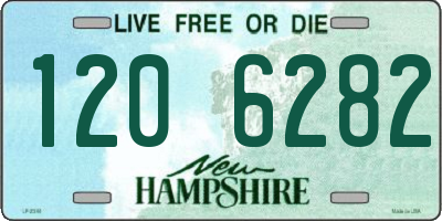 NH license plate 1206282