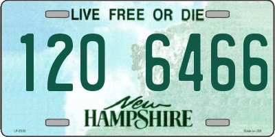 NH license plate 1206466