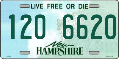 NH license plate 1206620