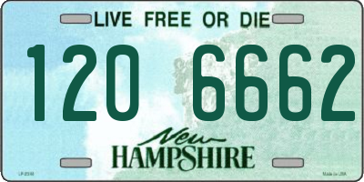 NH license plate 1206662
