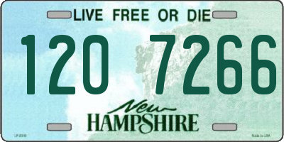 NH license plate 1207266