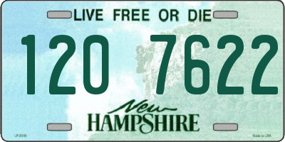 NH license plate 1207622