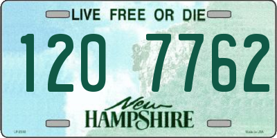 NH license plate 1207762