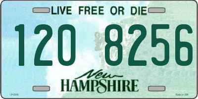 NH license plate 1208256