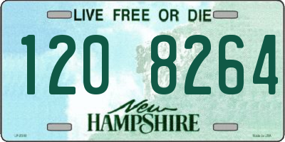 NH license plate 1208264
