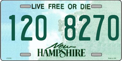 NH license plate 1208270