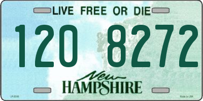 NH license plate 1208272