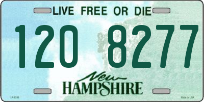 NH license plate 1208277