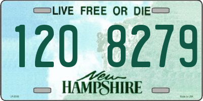 NH license plate 1208279