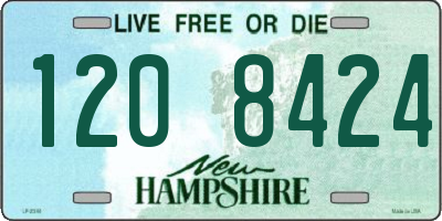 NH license plate 1208424