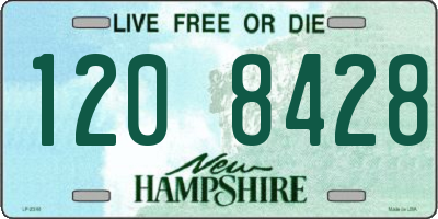 NH license plate 1208428